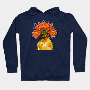 Royal Flycatcher + Scaevola Aemula Hoodie